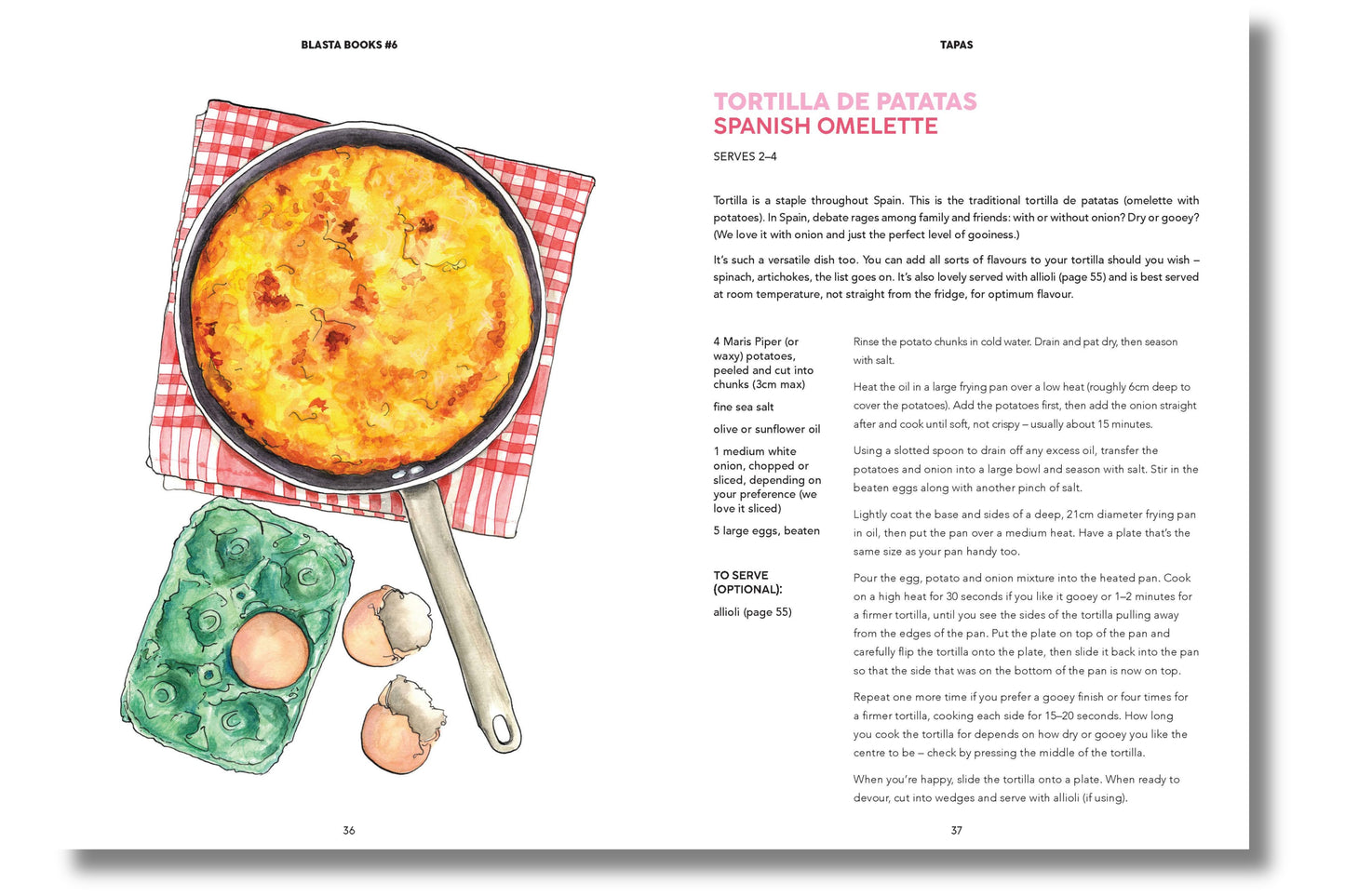 Blasta Books #6: Tapas