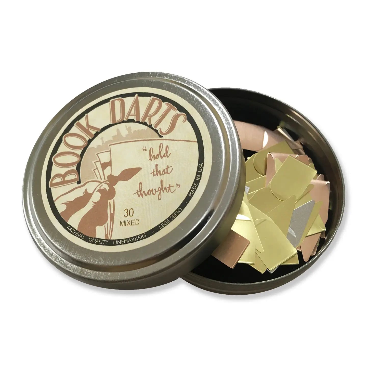 Book Darts Tin of 30