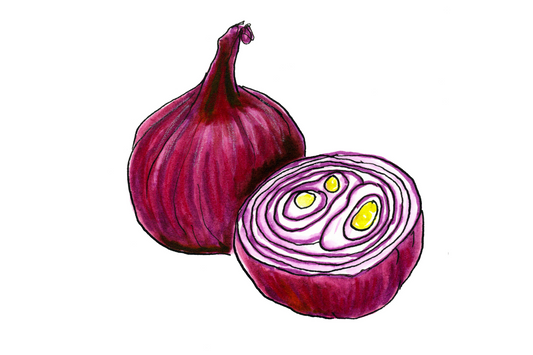 Red onion pickle