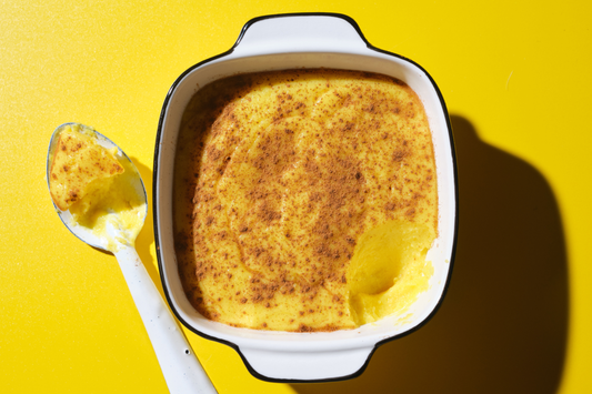 Curau de milho (sweetcorn custard)