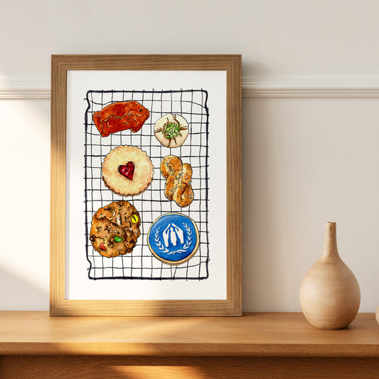 United Nations of Cookies original artwork